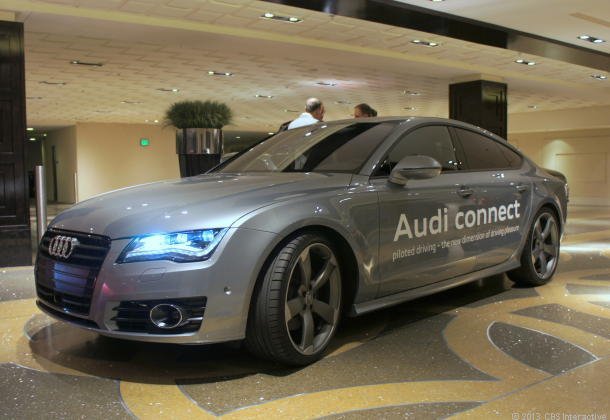 Компания Audi удивила на CES 2014: модель A7 теперь будет оснащена автопилотом